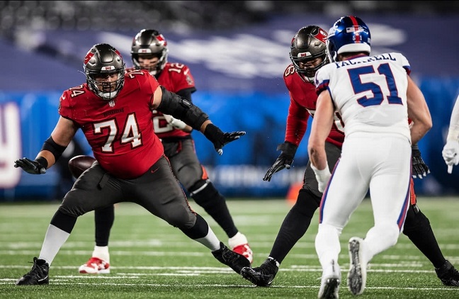 L'attitude de recherche sérieuse d'Ali Marpet est destinée à être de courte durée dans la NFL
